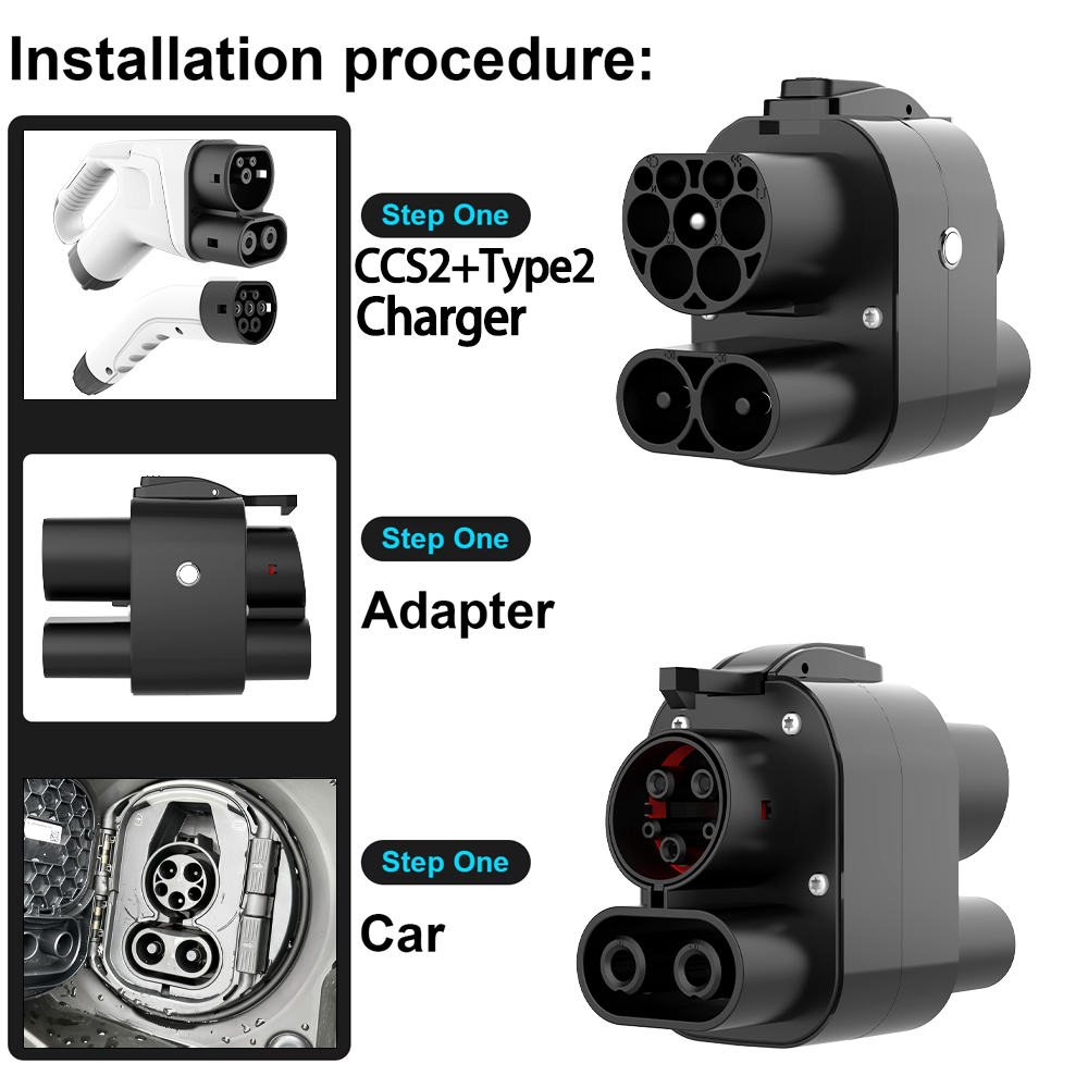 유니라이즈 250kW+7.2kW DC+AC CCS2-C - Ccs2 To Ccs1 Fast Charge Adapter 250Kw 리뷰 및 가격
