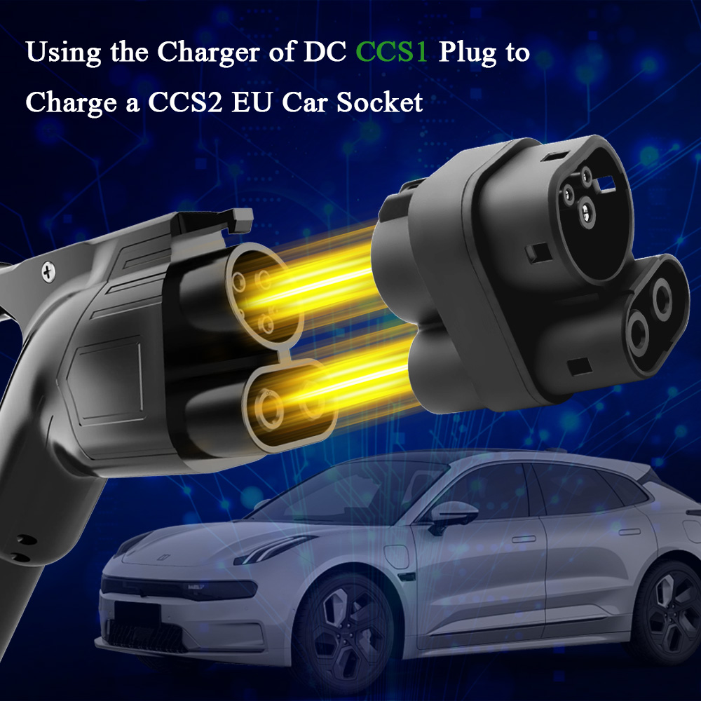 콜랑키 CCS1에서 CCS2로 전환 가능한 EV DC  - Ccs2 To Ccs1 Fast Charge Adapter 250Kw 리뷰 및 가격