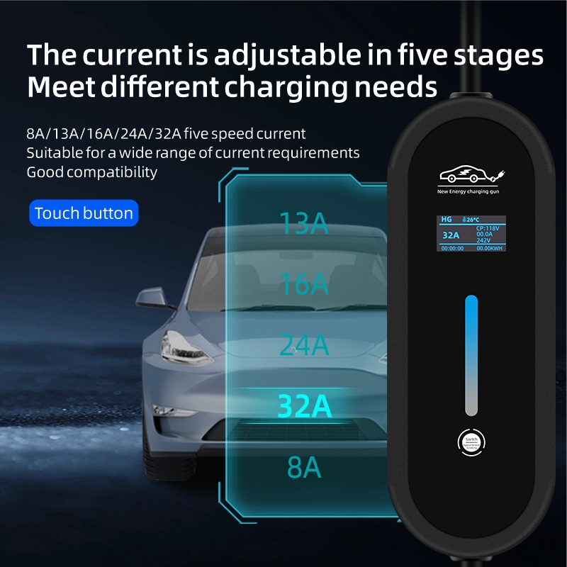 ROMADA 7KW 32A EV 휴대용 충전기 3M 5 - Portable Ev Charger 32A Type 2 Cee Plug 리뷰 및 가격