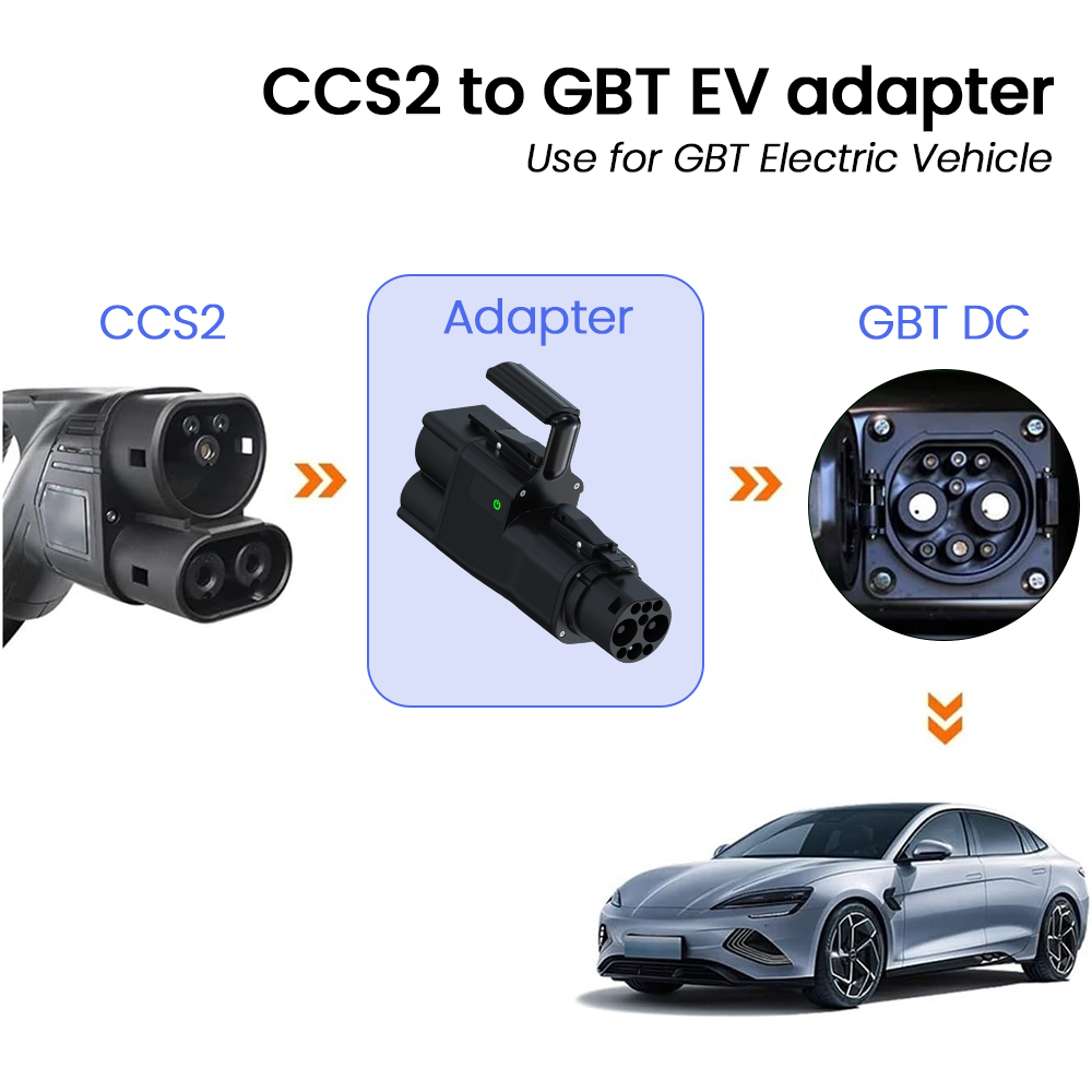 CCS2 to GB/T EV 컨버터 어댑터, evse  - Gb/T To Ccs2 200A Fast Charging Adapter 리뷰 및 가격