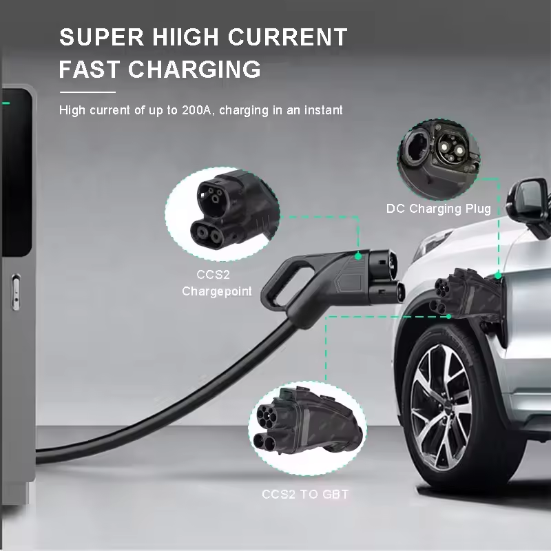 EV DC 충전기 200A 250A 1000V CCS2 - Gb/T To Ccs2 200A Fast Charging Adapter 리뷰 및 가격