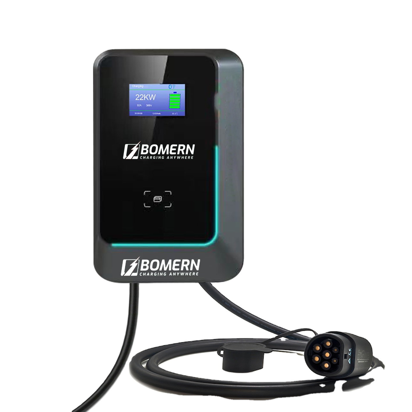 2025 핫 세일 7kw/11kw/22kw AC EV  - 22Kw Wallbox Type 2 Ocpp Rfid 리뷰 및 가격